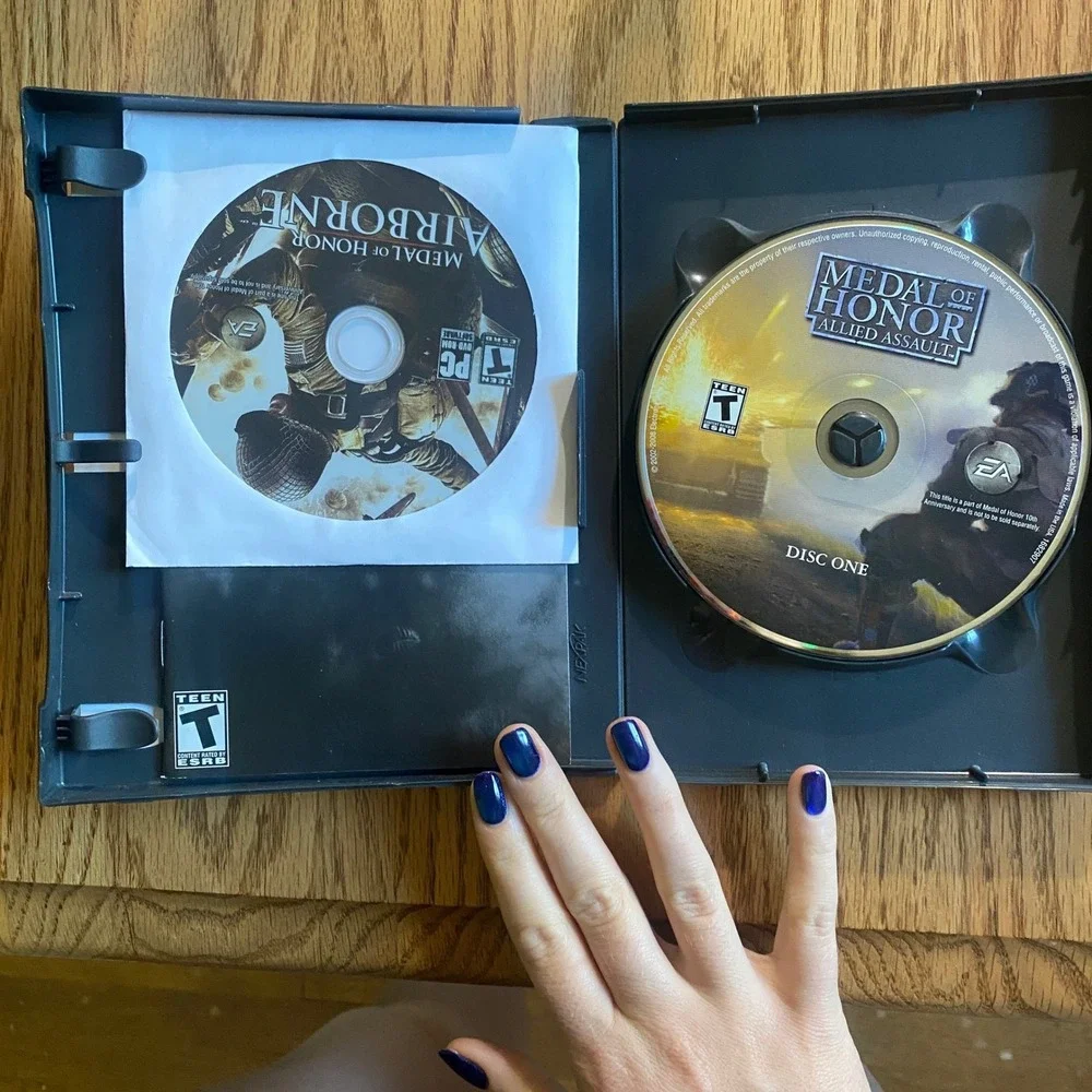 EA Medal of Honor 10th Anniversary PC Games OS Black World War II Collection